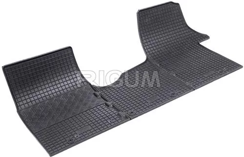 ilTappetoAuto by Fabbri 3 - 903041 - Maßgeschneiderte Automatten aus Geruchlosem und Rutschfestem Gummi Kompatibel mit Talento, Vivaro, Trafic, NV300