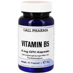 GALL PHARMA Vitamin B5 6 mg GPH