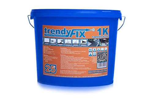 1K Pflasterfugenmörtel trendyFIX für unkrautfreie Fugen - 25 kg (steingrau)