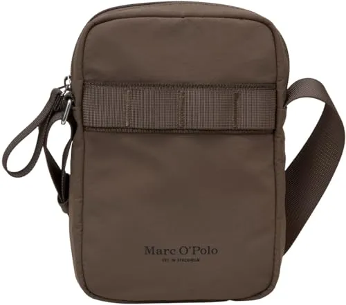 Marc O'Polo Lore Crossbody Bag Umhängetasche in Dark Nickle Braun - Stylische Umhängetasche für Damen, ideal für die Freizeit. Verstellbarer Trageriemen und praktischer Reißverschluss machen sie zum perfekten Begleiter.