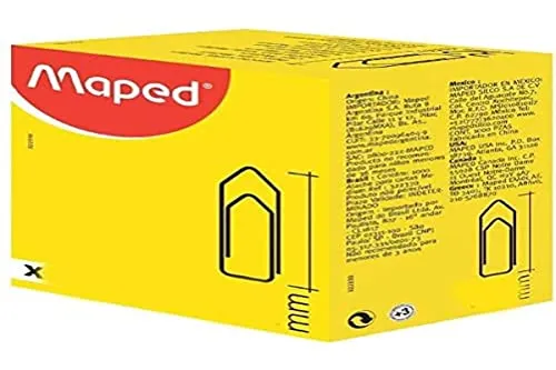 Maped Büroklammern Medium, 32 mm, Inhalt: 1.000 Stück VE=1