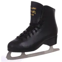 Graf Schlittschuhe Schlittschuhe Graf Eiskunstlauf Davos schwarz Senior 38