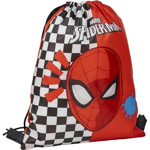 CERDA GROUP Baby-Jungen Cerda, Unisex Kinder, Standard, bunt, Estándar Rucksack mit Kordelzug, Rot