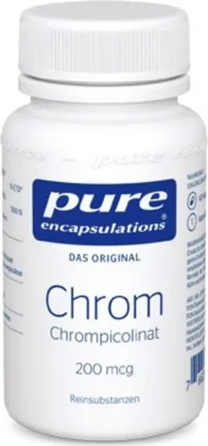 PURE ENCAPSULATIONS Chrom Kapseln 200µg von pro medico