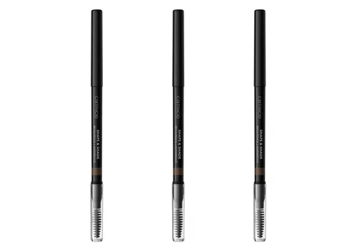 Catrice Augenbrauen-Stift SHAPE & SHADE BROW PENCIL WATERPROOF, 3-tlg., für präzises Formen & Definieren