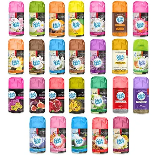 Fresh & More Duftspray Nachfüller Passend Für Automatische Spender (10er Mix Paket) 250ml