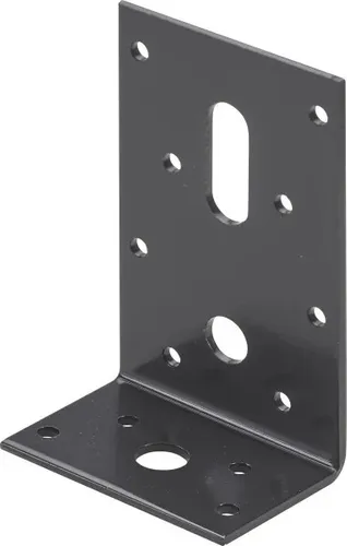 Hettich Verstellwinkel Stahl 60 x 100 x 40 mm schwarz  Verstellwinkel