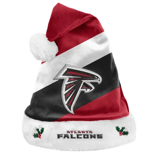 NFL Atlanta Falcons Santa Claus Hat Mütze Weihnachtsmann Christmas Football