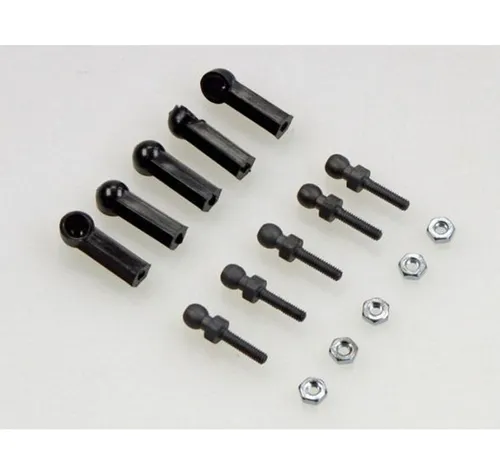 Carson 907588 M3 Kugelkopf-/Pfannen-Set (5) Stahl 500907588