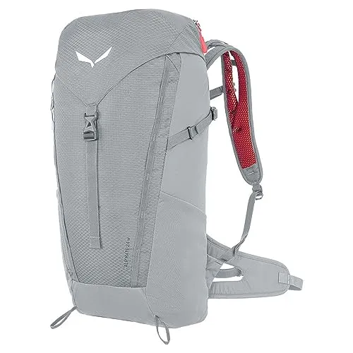 Salewa Alp Mate 24L W Wanderrucksack - Grau - Daypack mit 24L Volumen, ideal für Tageswanderungen und ausgestattet mit einem bequemen Tragesystem für maximalen Komfort.