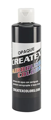 Createx Colors 5211–08 Airbrushfarbe schwarz, 227 g - Malfarben in deckendem Schwarz, ideal für präzise Airbrush-Techniken und kreative Projekte.
