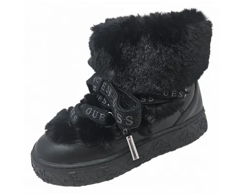 Guess Uneek Winterstiefel Schwarz in schwarz von GUESS