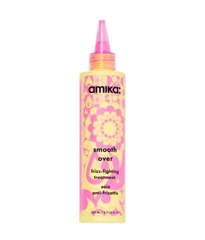 Amika - Smooth Over Frizz-fighting Treatment 200 ml - Haarpflege zur sofortigen Frizz-Reduktion um 73 % in nur 60 Sekunden. Für glattes, geschmeidiges Haar bis zu 72 Stunden. Ideal für feines bis dickes Haar und leicht anzuwenden.