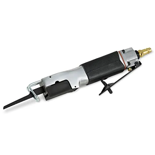 EBERTH Druckluft Karosseriesäge - Hochleistungs-Stichsäge für Metall und Kunststoff - Sägen: Ideal für Profi- und Heimwerker, mit 10.000 Schlägen/min für präzise Schnitte in Metall und Kunststoff bis 2,5 mm Stärke.