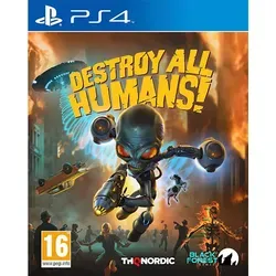 Destroy All Humans! - PlayStation 4 [PEGI-AT] - Spiele für PlayStation 4, erlebe die witzige Alien-Invasion der 50er Jahre mit einzigartigen Waffen und erkunde amerikanische Städte mit deinem Jetpack!