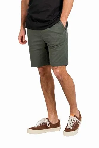Reell Reflex Easy Short Khaki Textured S - Trendige Shorts in Khaki mit Textur, ideal für entspannte Tage. Hochwertige Verarbeitung und bequeme Passform für optimalen Tragekomfort.
