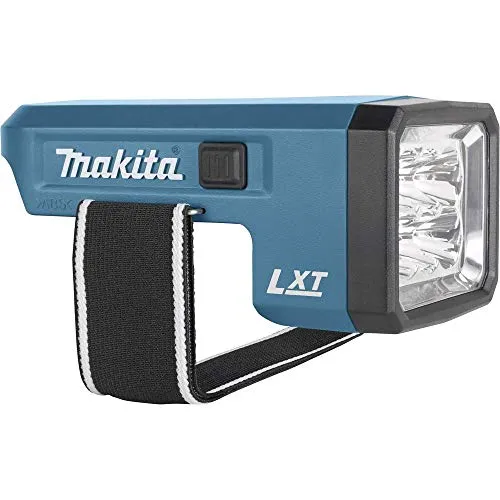 Makita BML 186 Akku Lampe - 18V Li-ion - Taschenlampe ohne Zubehör, ideal für Baustellen und Outdoor-Aktivitäten dank leistungsstarker LED-Beleuchtung.