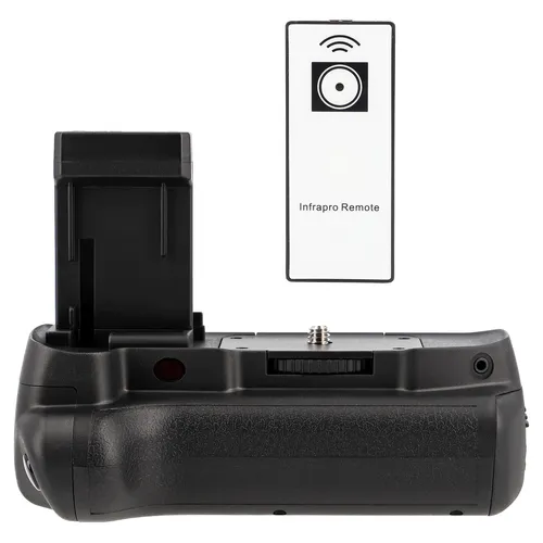 ayex Batteriegriff für Canon EOS 1100D/1200D/1300D/1500D/2000D - Foto- & Video-Zubehör mit ergonomischem Design für komfortables Hochformat-Fotografieren. Verdoppelt die Akkuleistung und ermöglicht längere Aufnahmen ohne ständiges Nachladen.