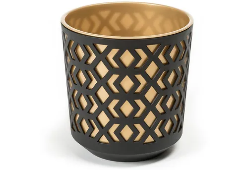 KONZEPT Blumentopf Übertopf Set für Zimmerpflanzen 19/25 cm (1 St), ideal für Wohnzimmer, Küche und Balkon