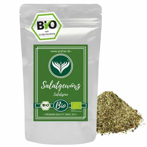 BIO Salat Gewürz | Salatkräuter Mix | Gewürzzubereitung gemahlen 250g