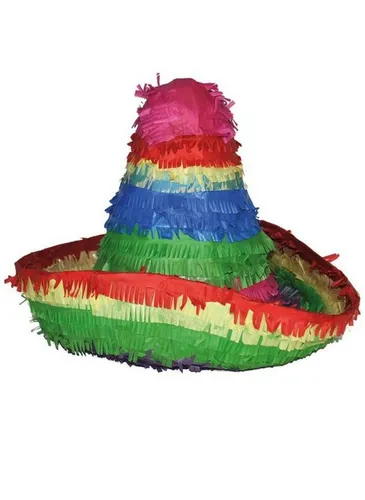 Funny Fashion Pinata Pinata 'Sombrero' Bunt, 40x40x30cm von Funny Fashion
