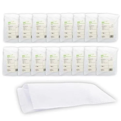 Medi-Inn+ Einmal Waschhandschuhe Molton, 100 Stück - Waschlappen & Waschhandschuhe, weich und hautfreundlich, ideal für gründliche Körper- und Intimpflege bei Babys, Kindern und Erwachsenen.