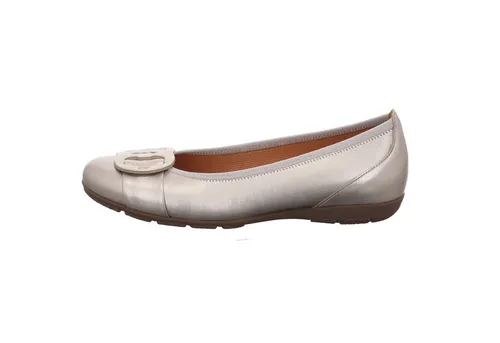 Gabor Damen Klassische Ballerinas - Mary Jane Halbschuhe für Damen, sportlich und bequem mit flachem Absatz – ideal für sommerliche Freizeitlooks.