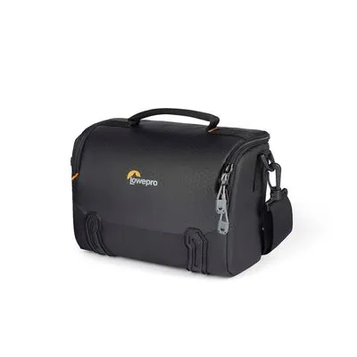 Lowepro Tasche Adventura SH 140 III schwarz - Kamera-Schultertasche für spiegellose Crop-Sensor-Kameras, vielseitig und platzsparend für bis zu 3 Objektive