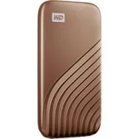 WD My Passport SSD 1 TB - Schneller mobiler Speicher - Externe Festplatte mit NVMe-Technologie, USB-C und USB 3.2 Gen-2, bietet blitzschnelle Lese- und Schreibgeschwindigkeiten von bis zu 1050 MB/s und 1000 MB/s, ideal für unterwegs.