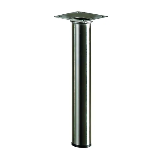 Produktbild HETTICH Möbelfuß/Tischbein, Edelstahl finish, Ø 30 x 200 mm