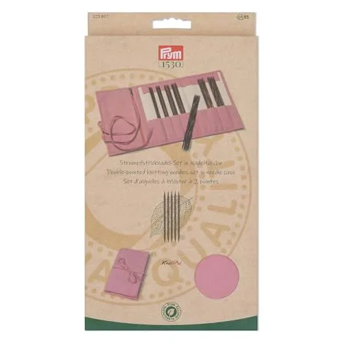 Prym 223807 Strumpfstricknadel Set Natural rose 2-4,5