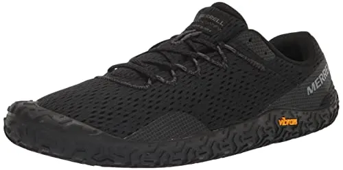 Merrell VAPOR GLOVE 6 Herren Sneaker, Schwarz, 46.5 EU - Laufschuhe mit maximaler Flexibilität und Barfußgefühl für ein natürliches Laufvergnügen, ideal für Läufer jeden Niveaus.