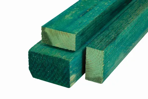 Latte Fichte Tanne imprägniert sägerau 200 cm