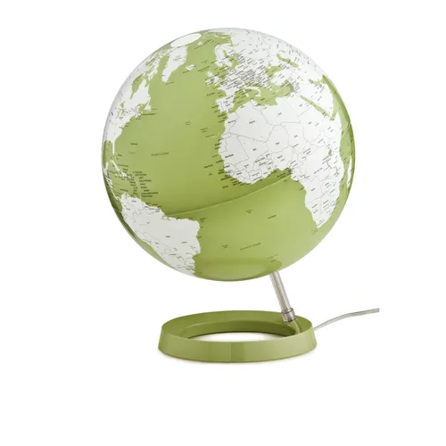 Atmosphere Light & Colour Leuchtglobus 30 cm – Pistazie - Eleganter Tischglobus mit 30 cm Durchmesser und leuchtendem Kartenbild. Ideal für die individuelle Raumgestaltung und als stilvolles Deko-Element.
