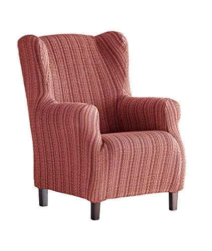 Martina Home Sesselhusse, elastisch Ohrensessel 33x42x8 cm Burgunderrot