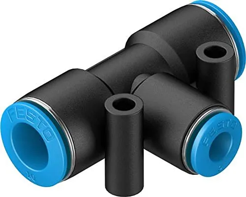 QST-10-6 130614 T-Steckverbindung Maße: Standard, Nenngröße: 3,7 mm, Produktgewicht:22,0