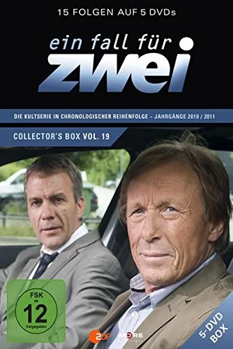 Ein Fall Für Zwei Collector's Box 19 - Episoden 270-284 - Filme, die beliebte ZDF-Krimiserie mit packenden Detektivstories und Gerichtsszenen, ideal für Fans, die alle Folgen auf DVD sammeln möchten.