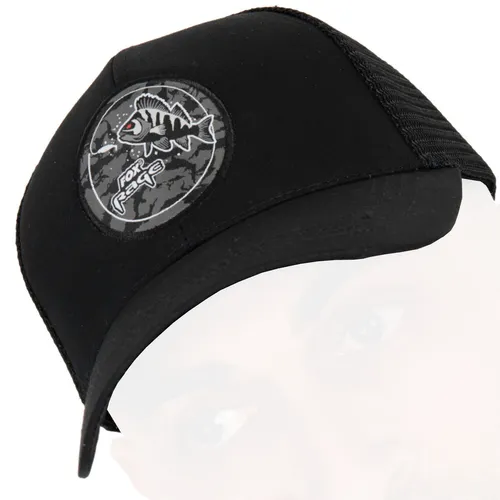 Fox Rage Limited Edition Black Perch Trucker Cap - Angelcap