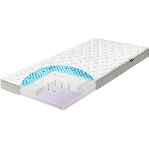 Zöllner Matratze Dr. Lübbe Air Premium - 70x140 cm - Matratzen mit Fresh & Dry Plus Bezug für ein optimales Schlafklima. Ideal für gesunden Schlaf und Wachstum Ihres Kindes.