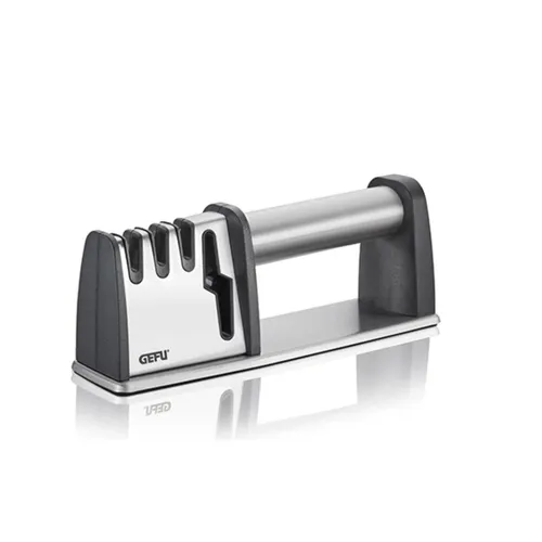 GEFU Messerschärfer 'Colt Pro' - Professioneller Klingenschärfer - Messerschärfer, ideal für präzise Schärfergebnisse und langlebige Klingen, perfekt für Hobby- und Profiköche.