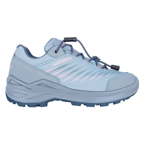 Lowa Zirrox II GTX LO JR iceblue/petrol (6174) 41 - Wanderschuhe für Kinder mit wasserdichter GORE-TEX-Membran, leichter Schnellschnürung und optimaler Dämpfung für besten Tragekomfort beim Spielen und Entdecken.