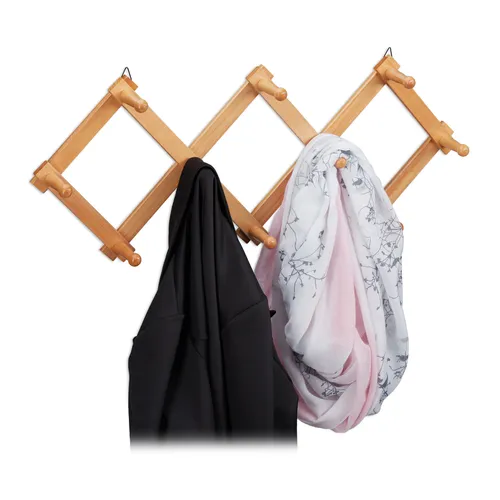 Wandgarderobe Garderobenleiste Kleiderleiste Hakenleiste Garderobenhaken