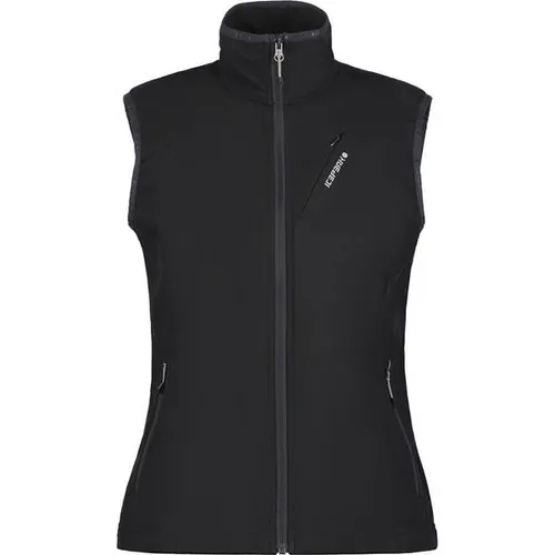 Icepeak Softshellweste BRUSH schwarz XL (46) - Sportliche Softshellweste aus 100% Polyester, ideal für aktive Freizeitgestaltung. Maschinenwaschbar und in klassischem BASIC BLACK erhältlich.