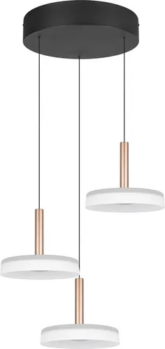 TRIO Leuchten LED Pendelleuchte CELESTE in bronze von TRIO Leuchten