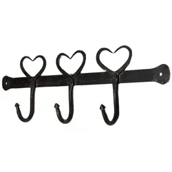 Shabby chic Kleiderhaken garderobe Turkan 3er