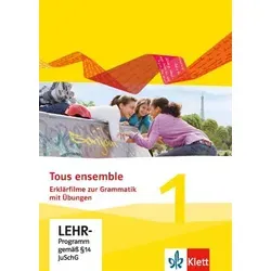 Tous ensemble 1. Erklärfilme und Grammatikübungen CD-ROM von Ernst Klett Verlag