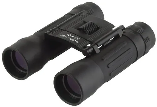 TFA Dostmann 43.1008 „Visumatic Voyager“ Fernglas - Kompaktes Fernglas mit 10-facher Vergrößerung, ideal für Naturbeobachtungen und Reisen, misst nur 113 x 105 x 35 mm.