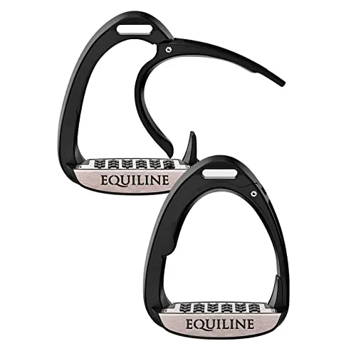 Equiline Steigbügel X-CEL Größe Dressur, Farbe Black
