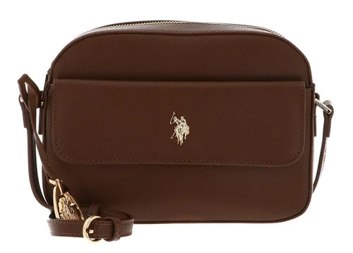 U.S. Polo Assn. Jones Umhängetasche Crossbody Bag - Elegante Umhängetasche mit goldfarbenen Akzenten, ideal für den Alltag. Geräumiges Hauptfach und stilvolles Design machen sie zum perfekten Begleiter für jedes Outfit.