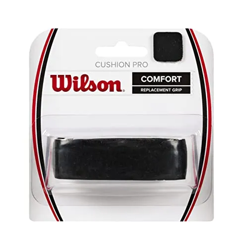 Wilson Unisex Griffband Cushion Pro Grip Griffb nder, Black,Einheitsgröße EU, Schwarz